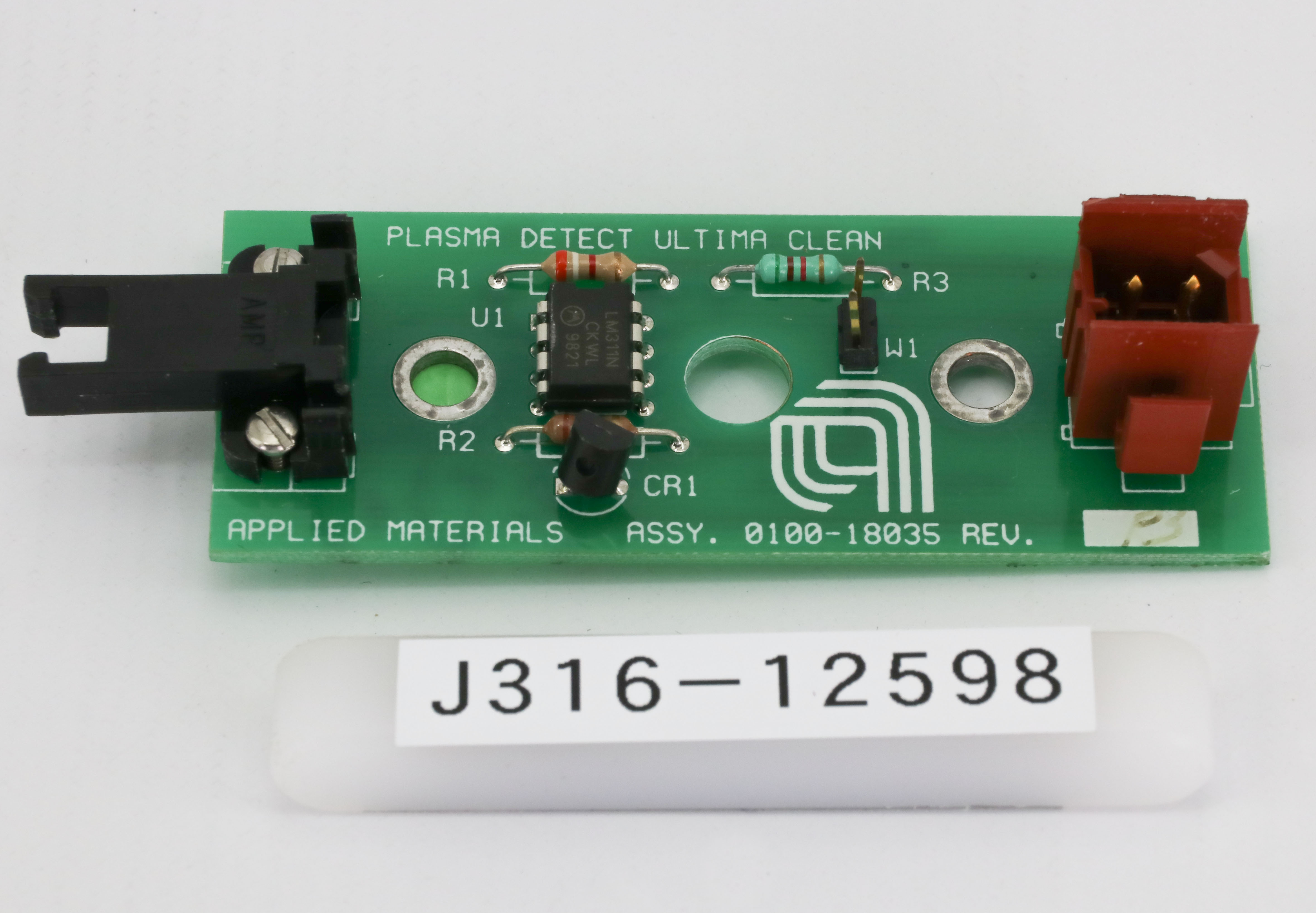 コントローラ 12598 APPLIED MATERIALS PCBA, PLASMA DETECT, ULTIMA CLEAN 0100